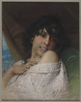 EE 003a
<br/>
Portret van jonge vrouw
<br/>
<em>Martens, Willem Johann (1839-1895)</em>